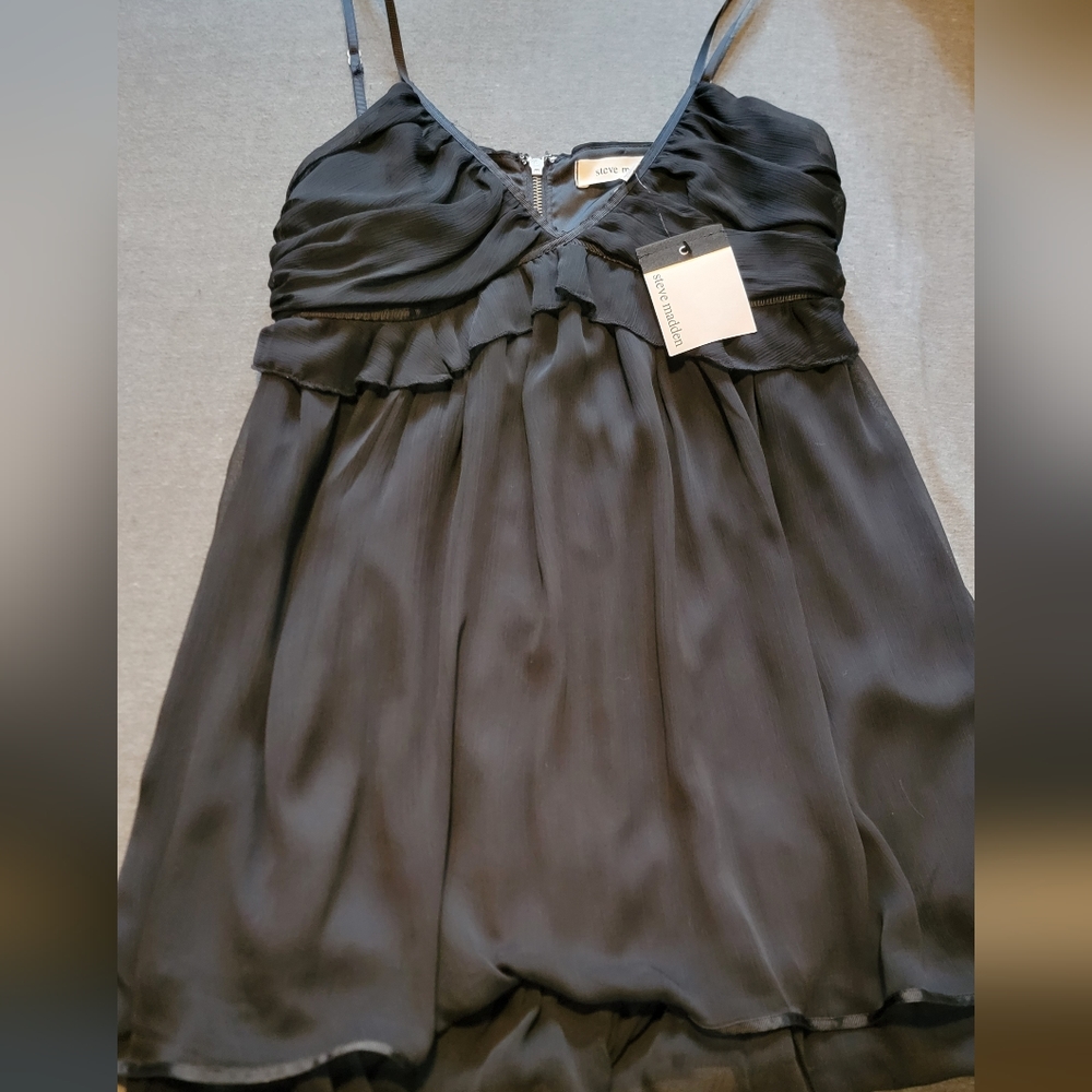 Steve Madden Ruffle Tank Top